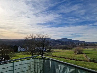 Unverbauter Ausblick auf das Siebengebirge!