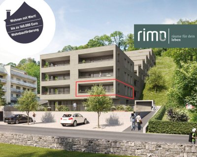 Wohnanlage "Hillside" - Traumhafte 3-Zimmerwohnung mit großzügiger Terrasse - Top 03