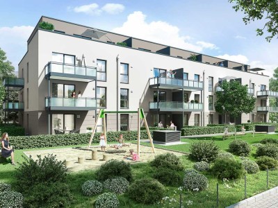 Gemütliche 3-Zi.-Wohnung im 2. OG mit Balkon und viel Grün in der Nähe von Köln
