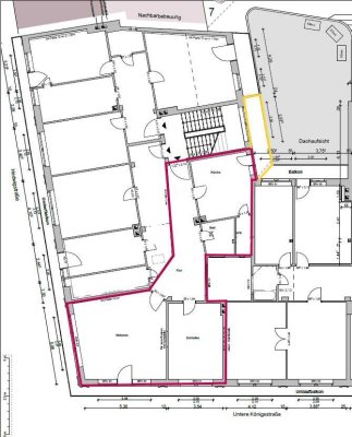 Schöne 2-Zimmer Wohnung mit Balkon im Herzen der Stadt
