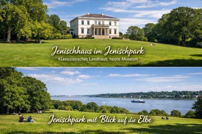 Charmante Wohnung mit Parkblick in Hamburg-Groß-Flottbeck