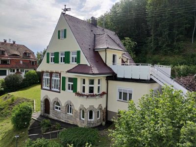 Villa über den Dächern von Murrhardt