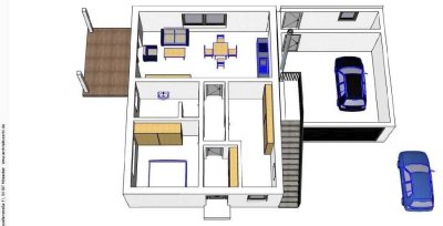 Exklusive 3-Zimmer-EG-Wohnung mit gehobener Innenausstattung in Landshut