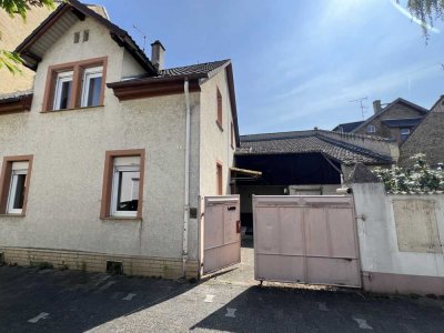 Charmantes Einfamilienhaus mit Innenhof und Potenzial in Mainz-Mombach