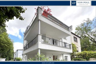 VON POLL BAD HOMBURG:
Barrierefreie, neuwertige 3-Zi-Stadtwohnung mit überdachter SW-Terrasse