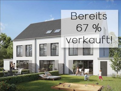 Bauen statt Miete zahlen! Günstiges Reihenmittelhaus mit schönem Grundstück!