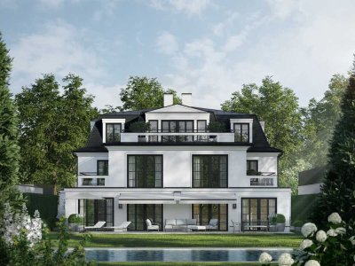 BESTLAGE HERZOGPARK￨VILLA HERZOG ￨3- ZIMMER-BEL  ÉTAGE MIT TERRASSE