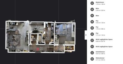 Schöne 3-Zimmer-WOhnung im 1.OG eines gepflegten Mehrfamilienhauses mit großen Balkon zu vermieten