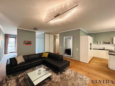 ELVIRA - Schwabing Bestlage, exklusive und möbilierte 4,5-Zimmer-Wohnung mit zwei Balkonen