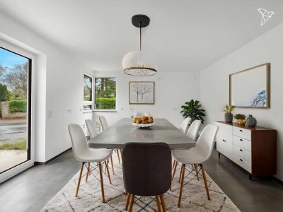 STADTVILLA IM ERSTBEZUG � Eleganter Neubau mit Dachterrasse und Garten in Sprendlingen!
