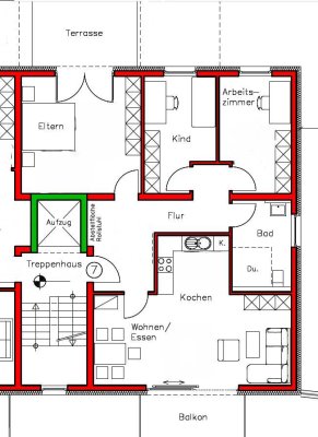 Traumhafte 4-Zimmer-Wohnungen mit 97 m² – Modernes Wohnen mit Stil und Komfort