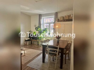 Tauschwohnung: Schöne gute geschnittene 3 Zimmer Wohnung mit Balkone