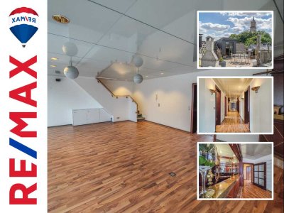 Penthouse-Wohnung der Extra-Klasse mit Dachterrasse und Blick auf die Schwanenburg !