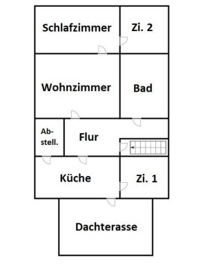 Charmante Wohnung im Fachwerkhaus, 1. OG, 77 m², in Wolfenbüttel-Ahlum zu vermieten