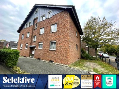Renovierte Dachgeschosswohnung mit Balkon im Herzen von Rheinberg-Ossenberg gegenüber vom Schloss!