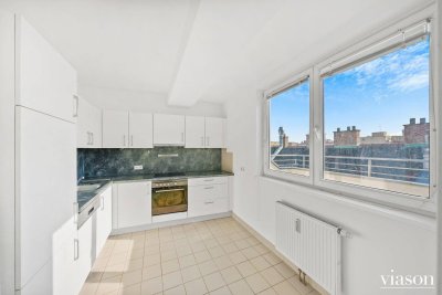 Südseitige Terrasse I 2 Zimmer I Innenhoflage I U6 Nähe I Neubau auf Altbau