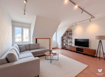 Sonnige Dachgeschosswohnung am Keplerplatz – Top Lage U1