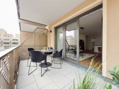 5-Zi.-Whg. auf 140 qm mit Süd-Balkon, Einbauküche, Neubau-Erstbezug