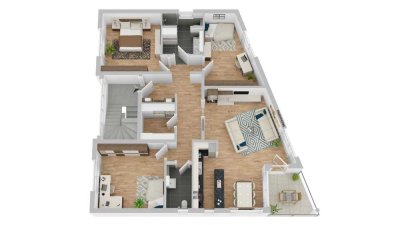 PROVISIONSFREIE // Exklusive 4-Zimmer Wohnung // Feldrandlage