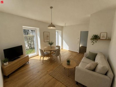 Lichtdurchflutete Gartenwohnung mit hochwertiger Ausstattung!
