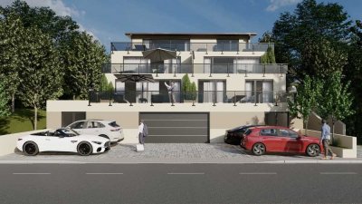 Luxuriöse Penthousewohnung mit Weitblick zu vermieten