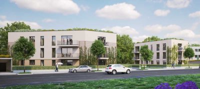 Neubau 2 ZKB Terrasse im EG mit großem Garten