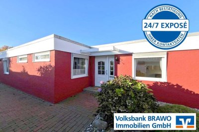 Attraktiver Bungalow mit überdachter Terrasse und neuer Dacheindeckung