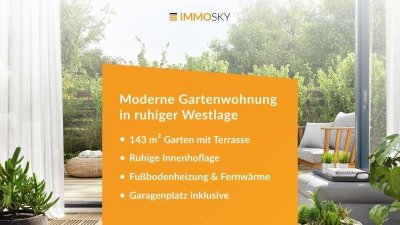 Großzügige Gartenwohnung - Tiefgarage inklusive!