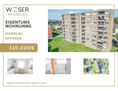 Provisionsfrei ! Moderne 4 - Zimmer Eigentumswohnung mit Stellplatz und Fahrstuhl in Hameln/ Afferde