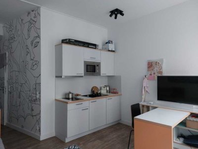 Moderne 1-Zimmer Wohnung im 2. OG in Leipzig Zentrum