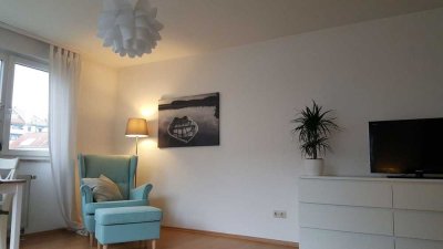 Helles Single-Appartement mit Balkon & Stellplatz