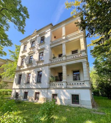 Wunderschöne 3-Zimmerwohnung mit historischem Stuck in beliebter Lage von Dresden-Striesen Ost