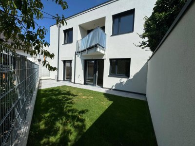 IDEALES VORSORGEOBJEKT - barrierefreie-2-Zimmer Garten-Eigentumswohnung-Neubau-Wien Essling bei Kirschenallee
