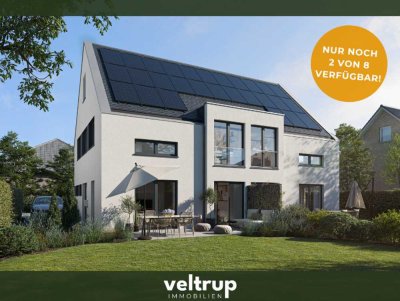 Nur noch 2 von 8 verfügbar! Neubau-Doppelhaushälfte mit Garten im KfW40-Standard (KFN)