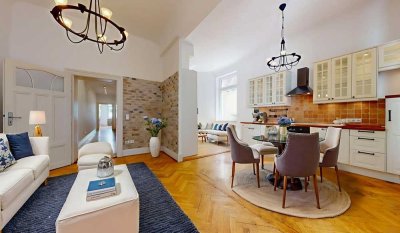 Charmante Altbauwohnung mit Gartenidylle