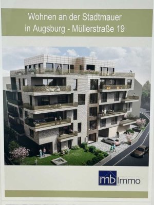Großzügige Wohnung mit 89,49m² Wohnfläche in Augsburgs Innenstadt