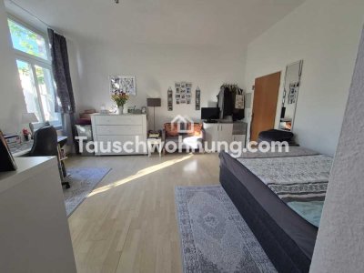 Tauschwohnung: Ruhige und helle 1-Zimmer Wohnung gegen 2-Zimmerwohnung