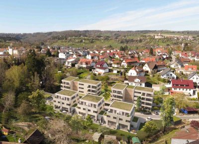 Alles auf einer Etage: 4-Zimmer-Wohnung mit Terasse und großem Garten