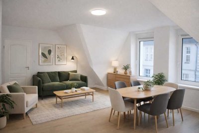 Charmante Jugendstil-Maisonette mit Altbauflair in Essen