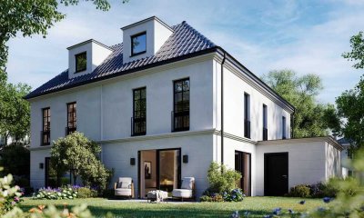 Zeitlose Eleganz im Münchner Westen - Doppelhaushälfte in nachhaltiger KfW-40-EE-Massivbauweise