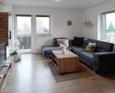 3-Zimmer-Wohnung mit Eckbalkon, Traunstein Blick und die Möglichkeit als Zweitwohnsitz.