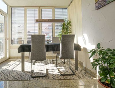 Ruhige, sonnige 3-Zimmer-Whg.  mit Terrasse 350m vom Hauptbahnhof + Einkaufszentrum (Maklerfrei)