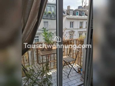 Tauschwohnung: Schöne 2-Zimmer-Altbauwohnung mit Balkon Frankfurt