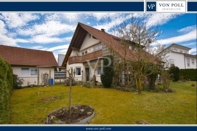 Gepflegtes Zweifamilienhaus in unverbaubarer Randlage und vielen Highlights