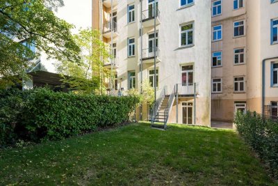 Eigener Garten, 5 Zimmer, hohe Decken und Flair im Lehmweg!
