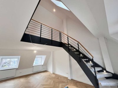 Provisionsfrei! 4-Zimmer Maisonette-Wohnung mit großem Balkon am Eppendorfer Mühlenteich
