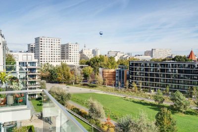 Traumhafte Penthouse direkt am Gleispark mit Blick über Berlin!  (7.OG / 94,70 m² / 3-Zimmer)