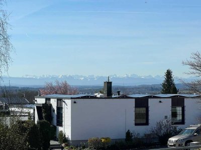 Wohnen mit Bergblick – 1-Zimmer-Wohnung mit Garten