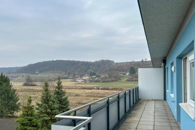 Schöne Terrassenwohnung mit Fernblick