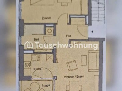 Tauschwohnung: Suche 2,5-3 Zi. ab ca. 65m², biete 2 Zi. 47m² Nähe Bugapark